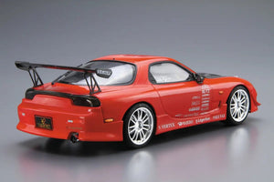 AOSHIMA The Tuned Car 1/24 Mazda Vertex Fd3S Rx - 7 '99 Plastic Model