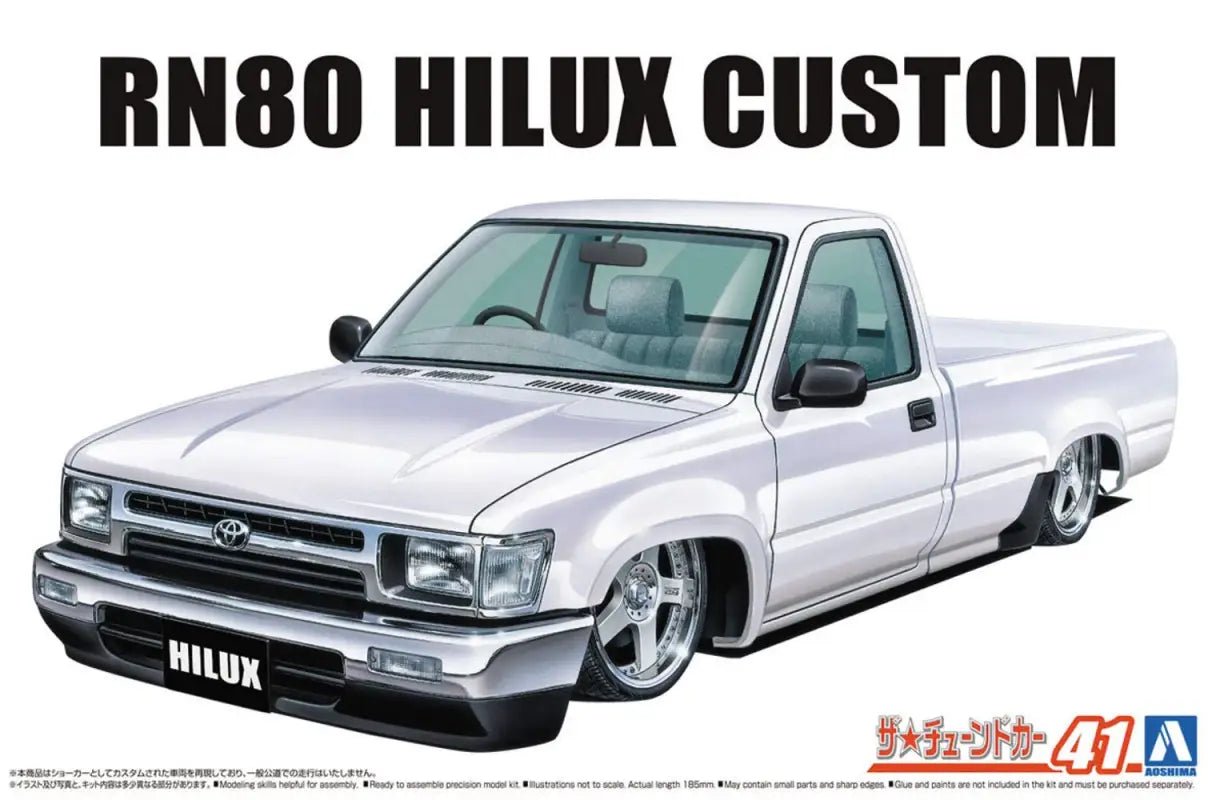 AOSHIMA The Tuned Car 1/24 Rn80 Hilux Custom '95 Toyota Plastic Model