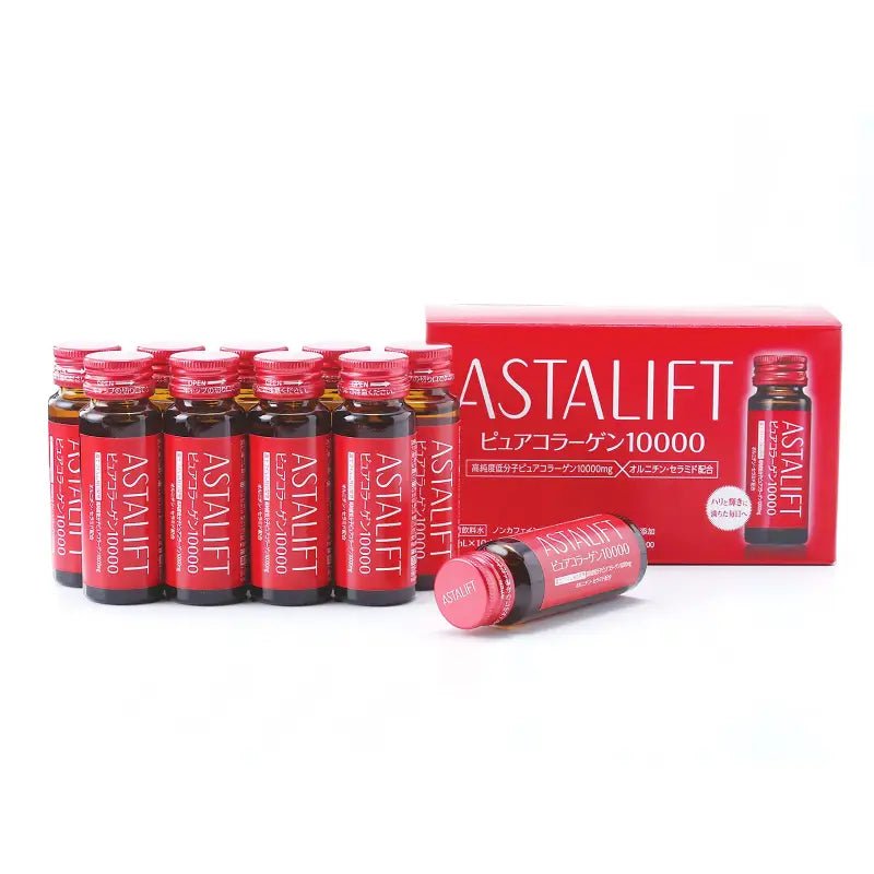 Astalift Collagen Drink Pure Collagen 10000 (1 Box 30Ml × 10 Bottles) - YOYO JAPAN