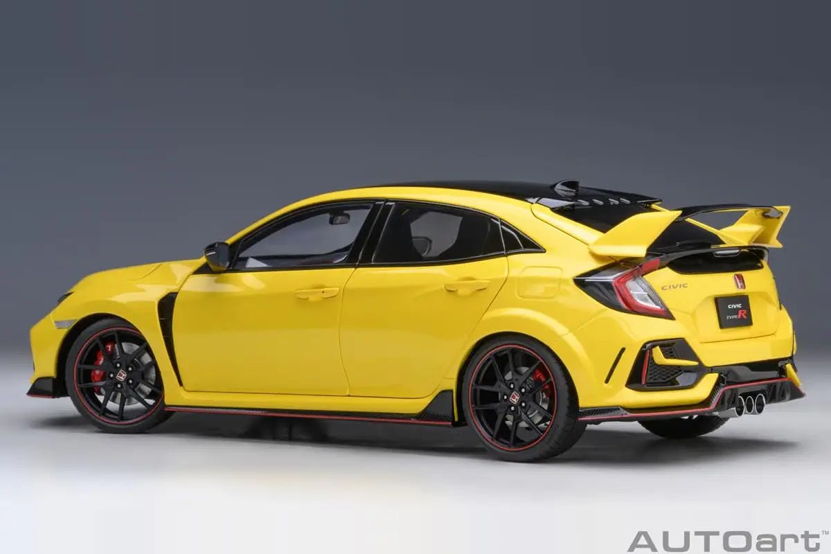 Autoart 1/18 Honda Civic Type R FK8 Limited Sunlight Yellow II