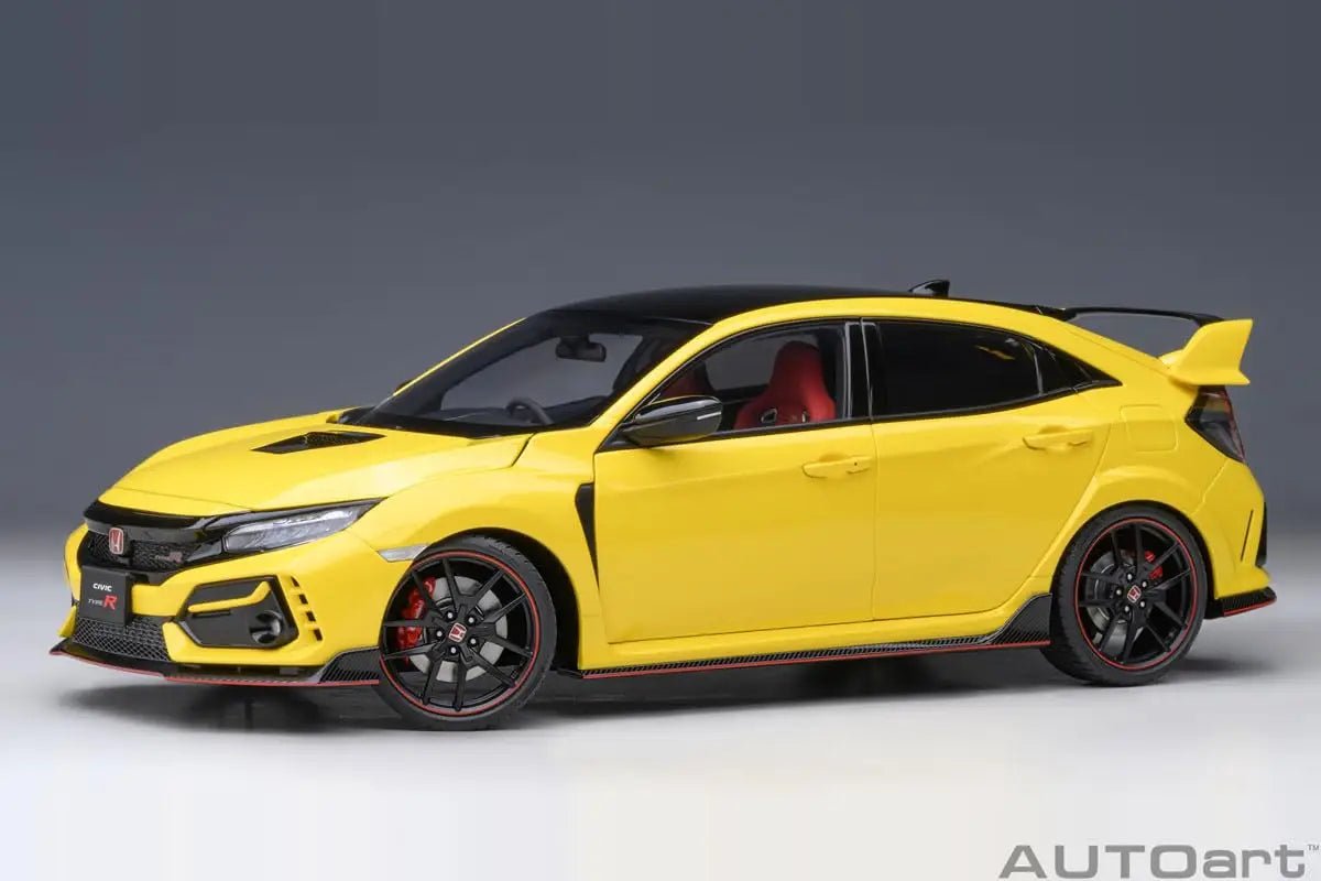 Autoart 1/18 Honda Civic Type R FK8 Limited Sunlight Yellow II