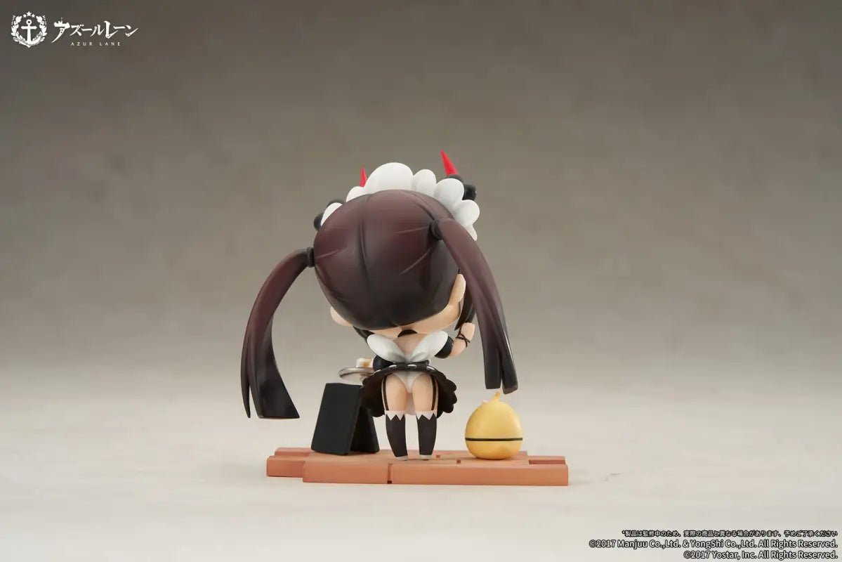 Azur Lane Juus Time Chibi Figure Noshiro PVC ABS Apex Figure