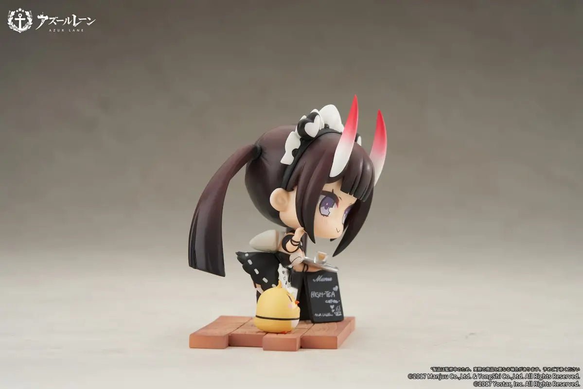 Azur Lane Juus Time Chibi Figure Noshiro PVC ABS Apex Figure