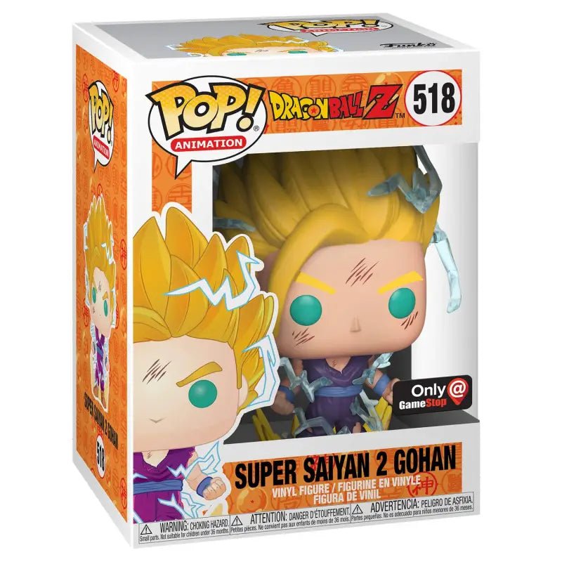 BANDAI Funko Pop! Animation Dragon Ball Z Super Saiyan 2 Gohan Figure