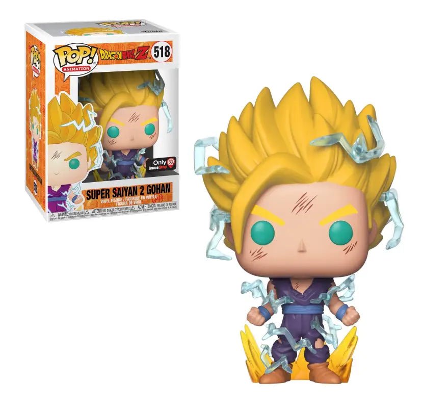 BANDAI Funko Pop! Animation Dragon Ball Z Super Saiyan 2 Gohan Figure